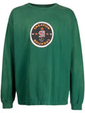 SAINT MXXXXXX graphic-print cotton sweatshirt