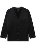 Needles logo-embroidered buttoned cardigan
