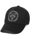 Plein Sport baseball cap with Carbon tiger print