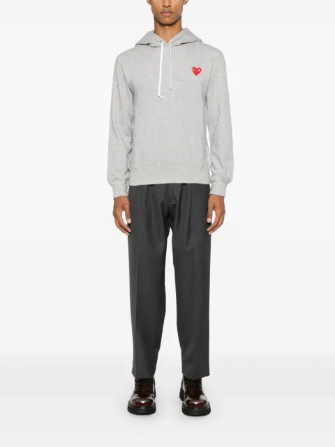 Comme Des Garçons Play heart-patch hoodie