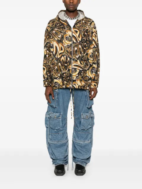 Acne Studios hooded logo jacket