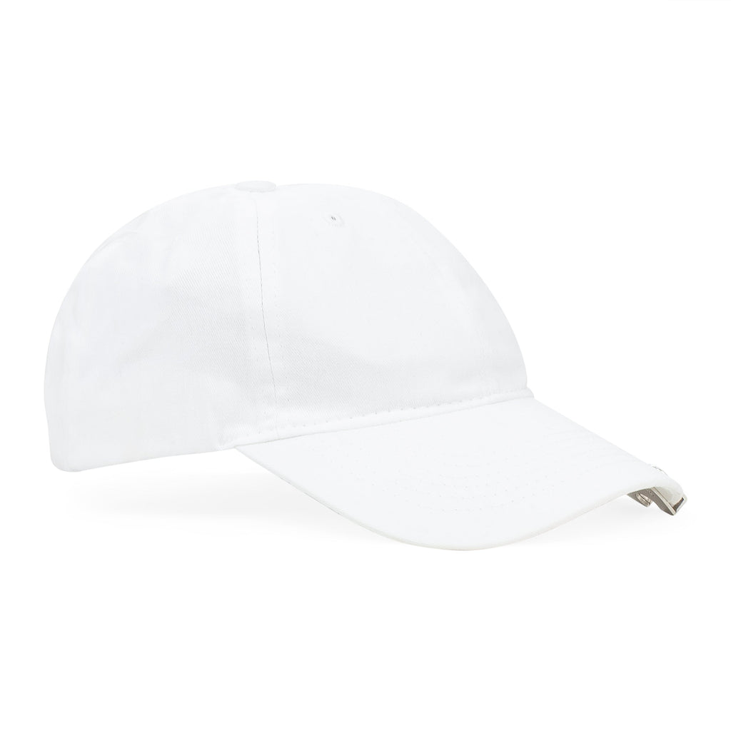 WHITE BOTTLE OPENER CAPOS CAP