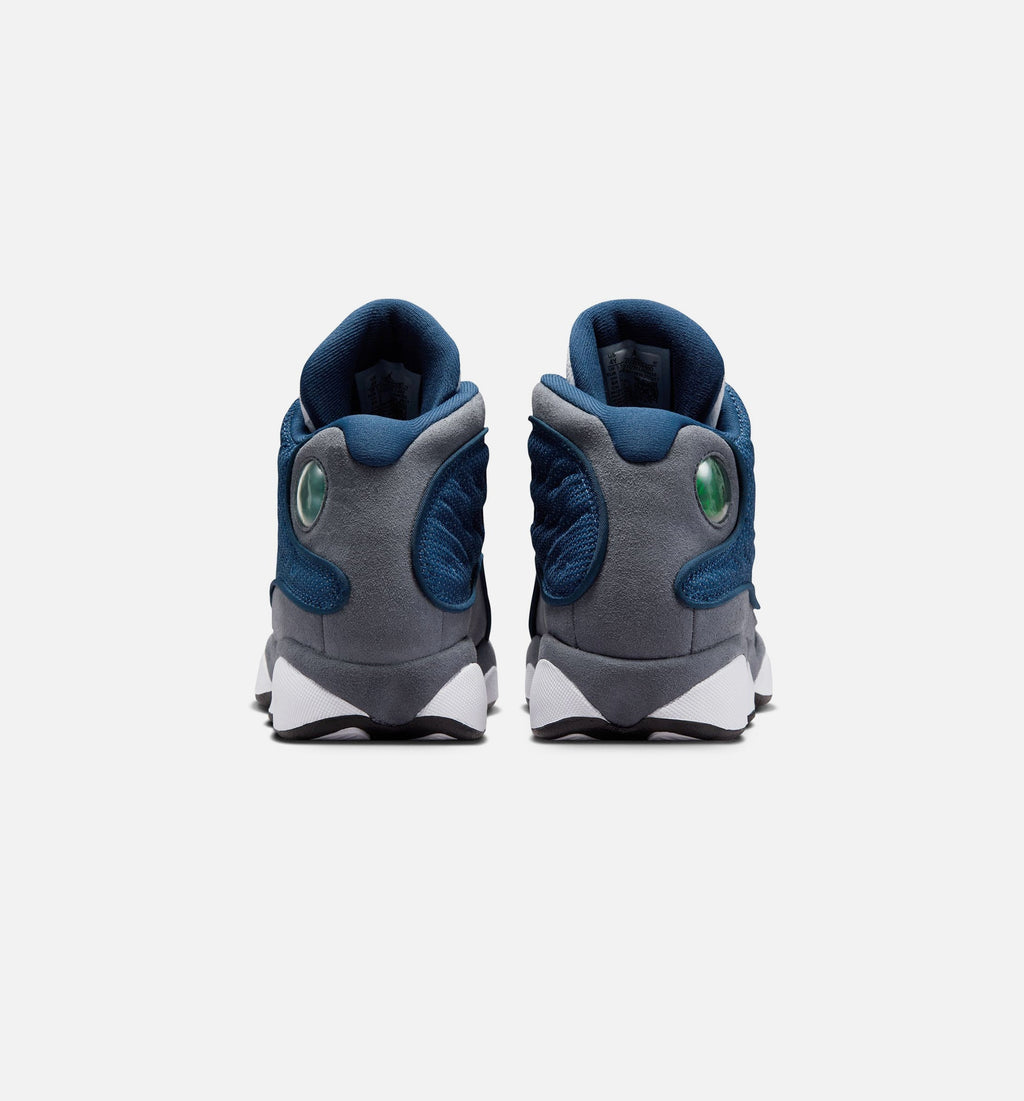 Air Jordan 13 Retro Navy and Flint Grey Grade School – Navy/University Blue/Flint Grey/White