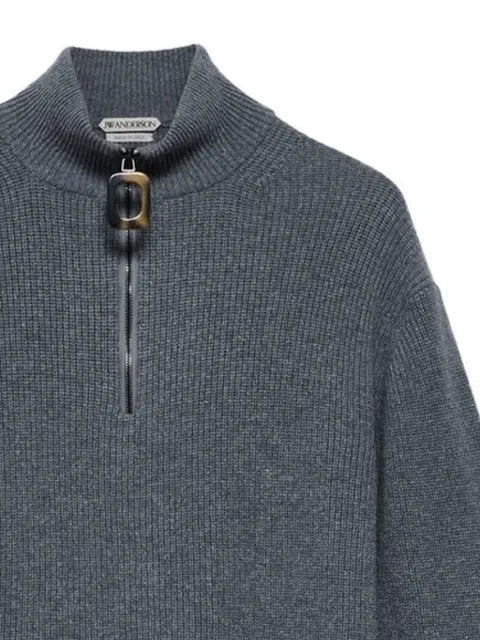JW Anderson half-zip sweater
