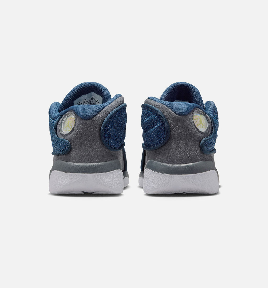 Air Jordan 13 Retro Navy and Flint Grey Infant/Toddler Lifestyle Shoe