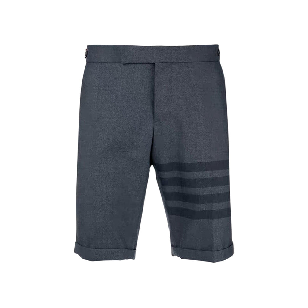 Thom Browne Style Four-Bar Leisure Pants