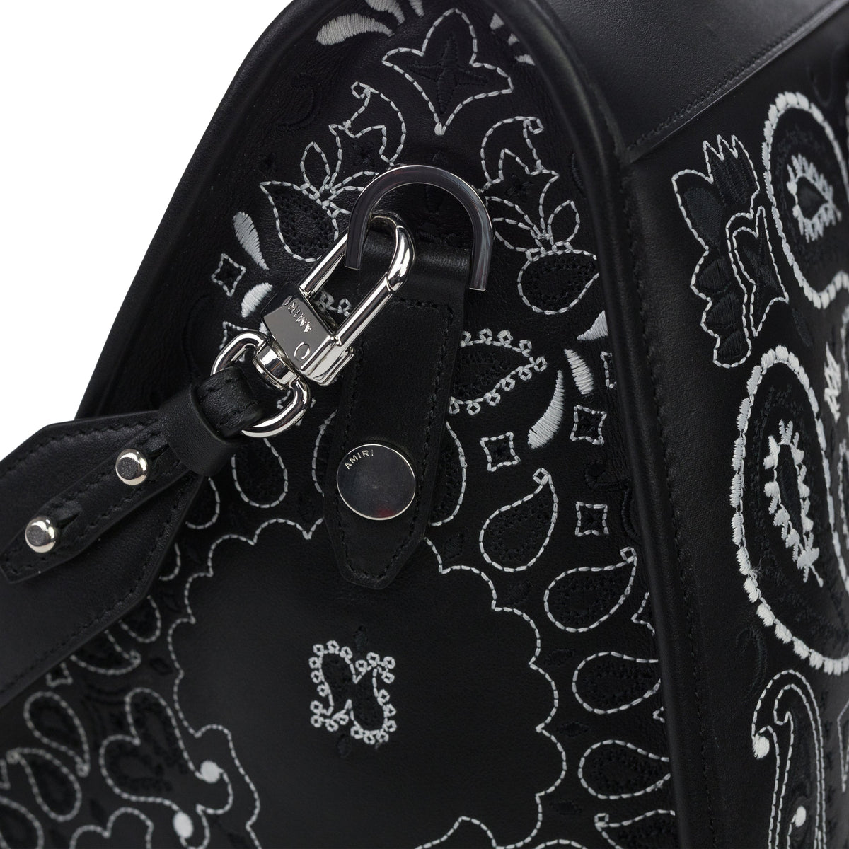 Black Weekender Bandana Bag