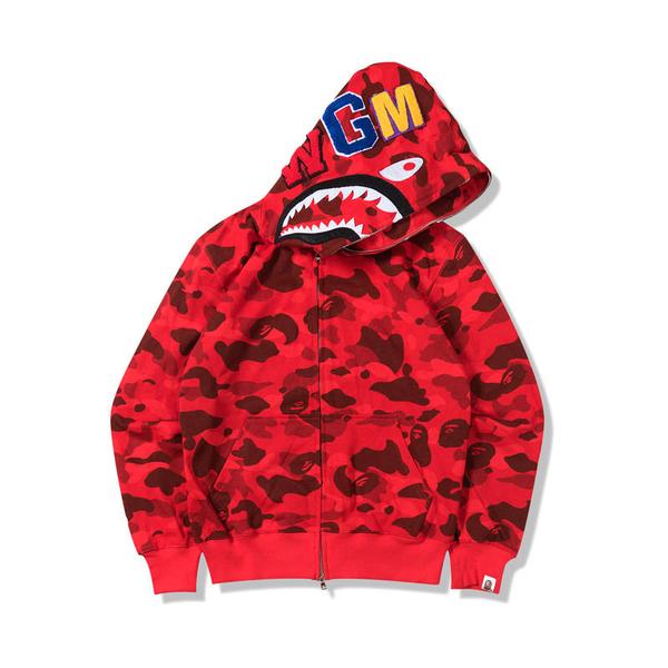BAPE Camo Shark Hoodie S4 - Five Colorways