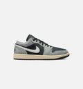 Air Jordan 1 Low SE - Men's Lifestyle Sneaker (Light Smoke Grey/White/Off Noir)
