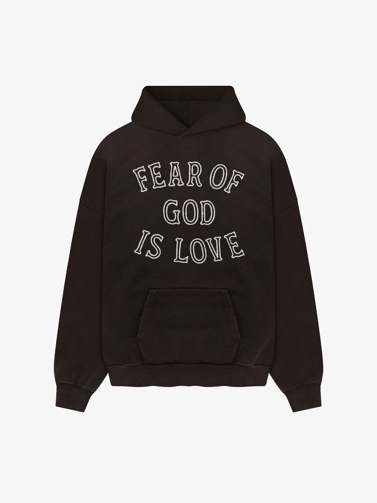 FEAR OF GOD Is Love Embroidered Washed Hoodie