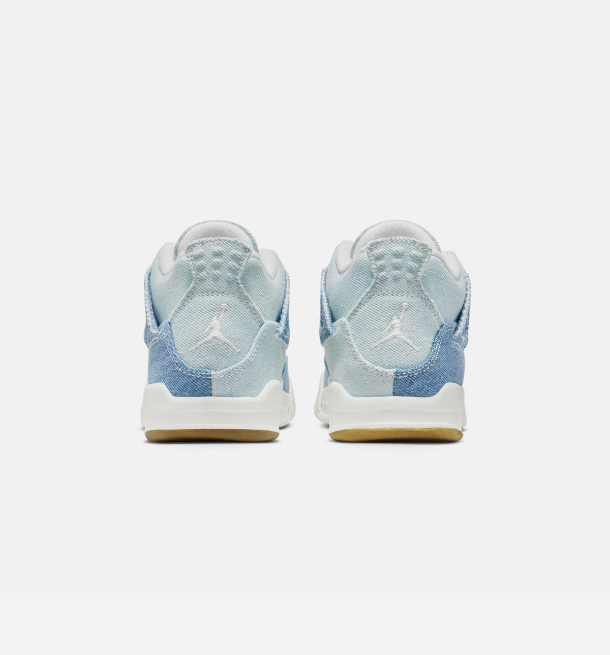Air Jordan 4 Retro "Worn Blue" Little Kids' Shoe – Sail/Worn Blue/Metallic Gold