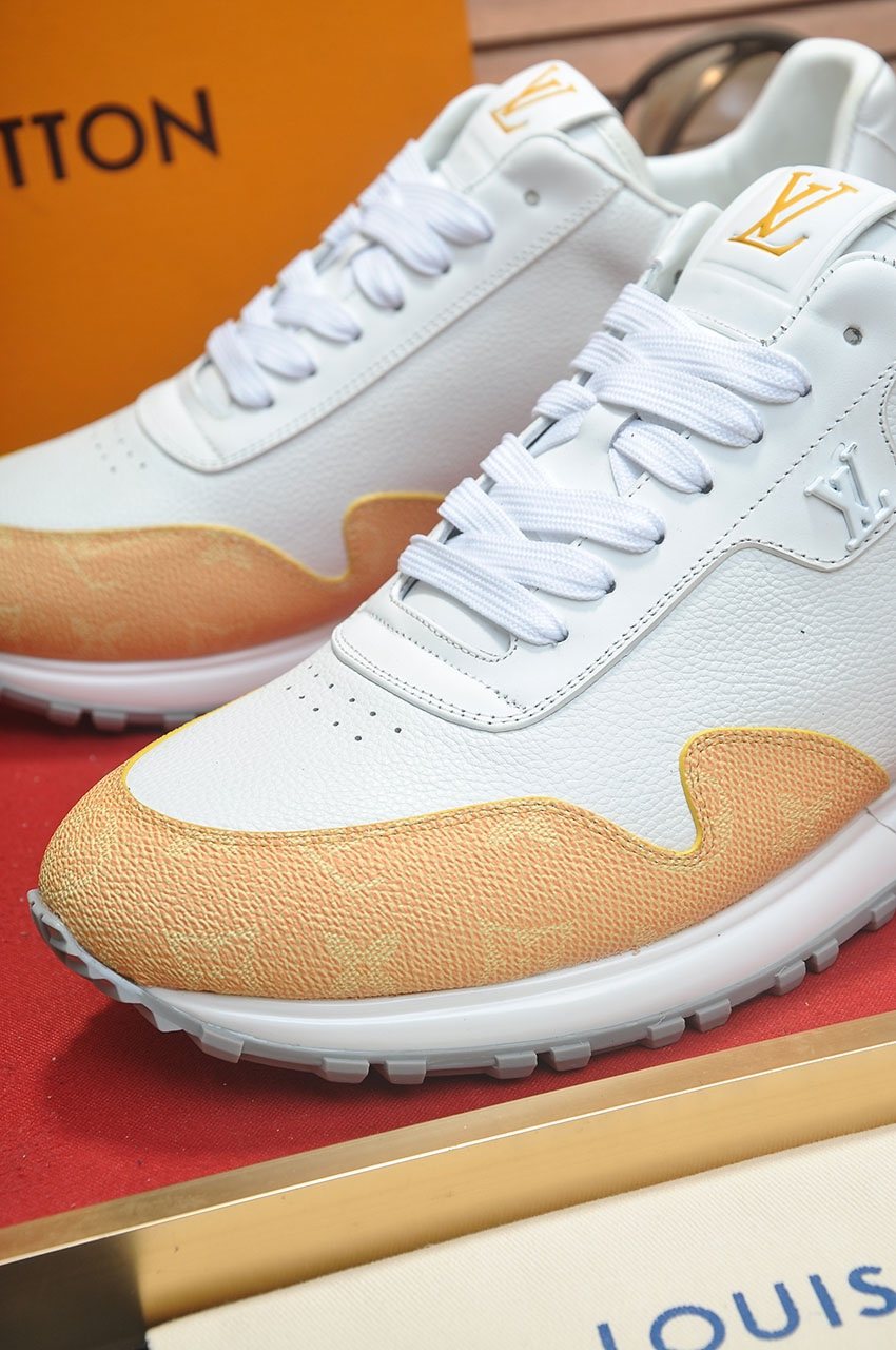 Louis Vuitton Monogram Panel Low-Top Sneakers - Rubber Outsole
