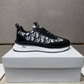 Dior Men's Patterned Panel Sneakers