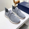 Dior Knit Lace-Up Sneakers