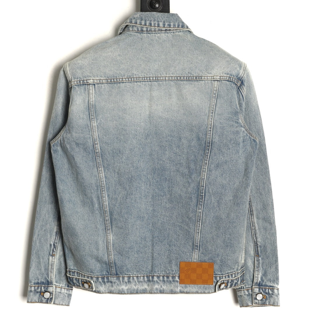 Louis Vuitton Truck-Detail Denim Jacket - Washed Gray